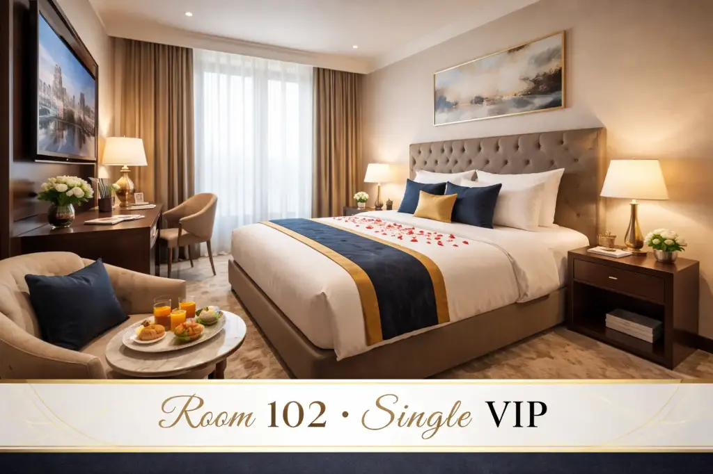 Room 102 - Single VIP